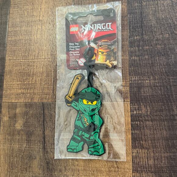 LEGO Ninjago Bag Tag Set of 2 – Lloyd & Kai Minifigure Luggage Tags - Picture 4 of 6